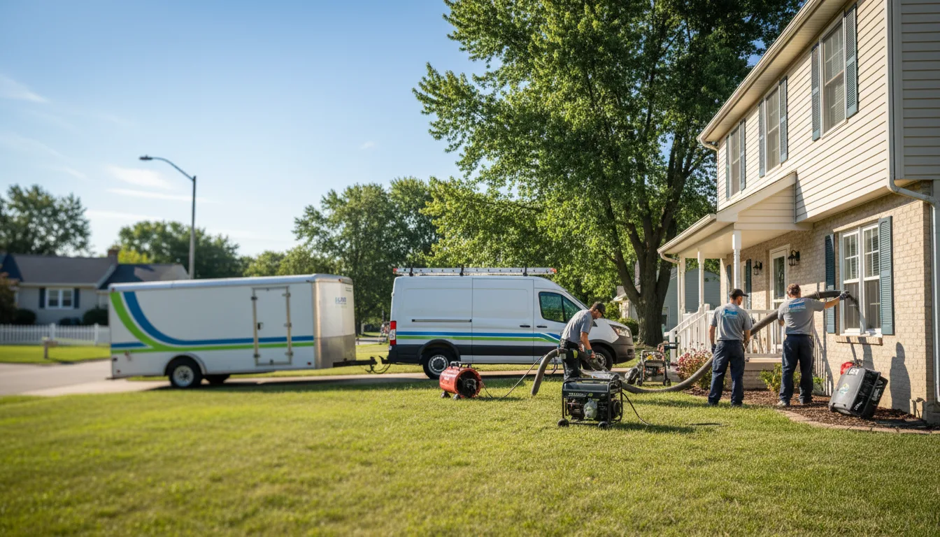 Flooded Basement Restoration And Cleanup With Repair in Rowan, IA near me